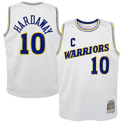 NBA Tim Hardaway Golden State Warriors Youth 1990-91 Hardwood Classics Swingman Throwback Home Jersey sale