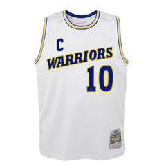 NBA Tim Hardaway Golden State Warriors Youth 1990-91 Hardwood Classics Swingman Throwback Home Jersey sale