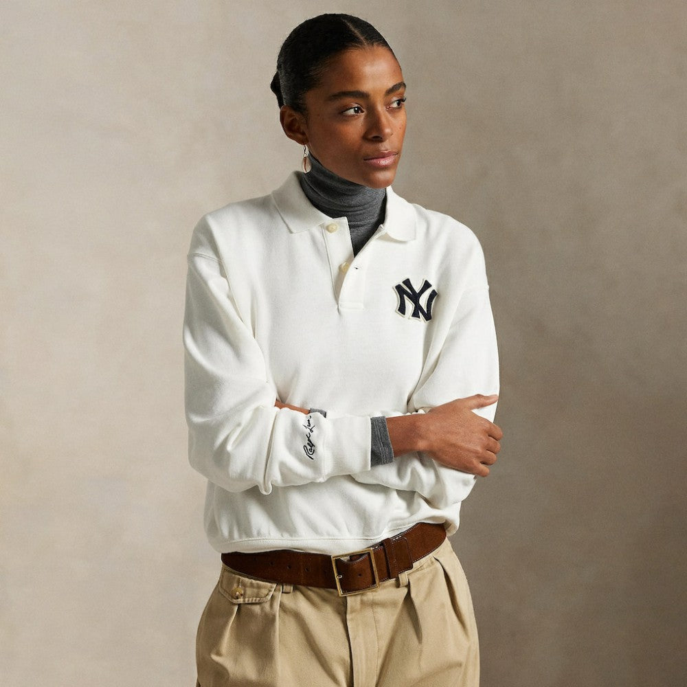 MLB Yankees Polo Ralph Lauren  Fleece Polo