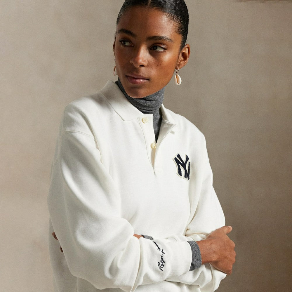 MLB Yankees Polo Ralph Lauren  Fleece Polo