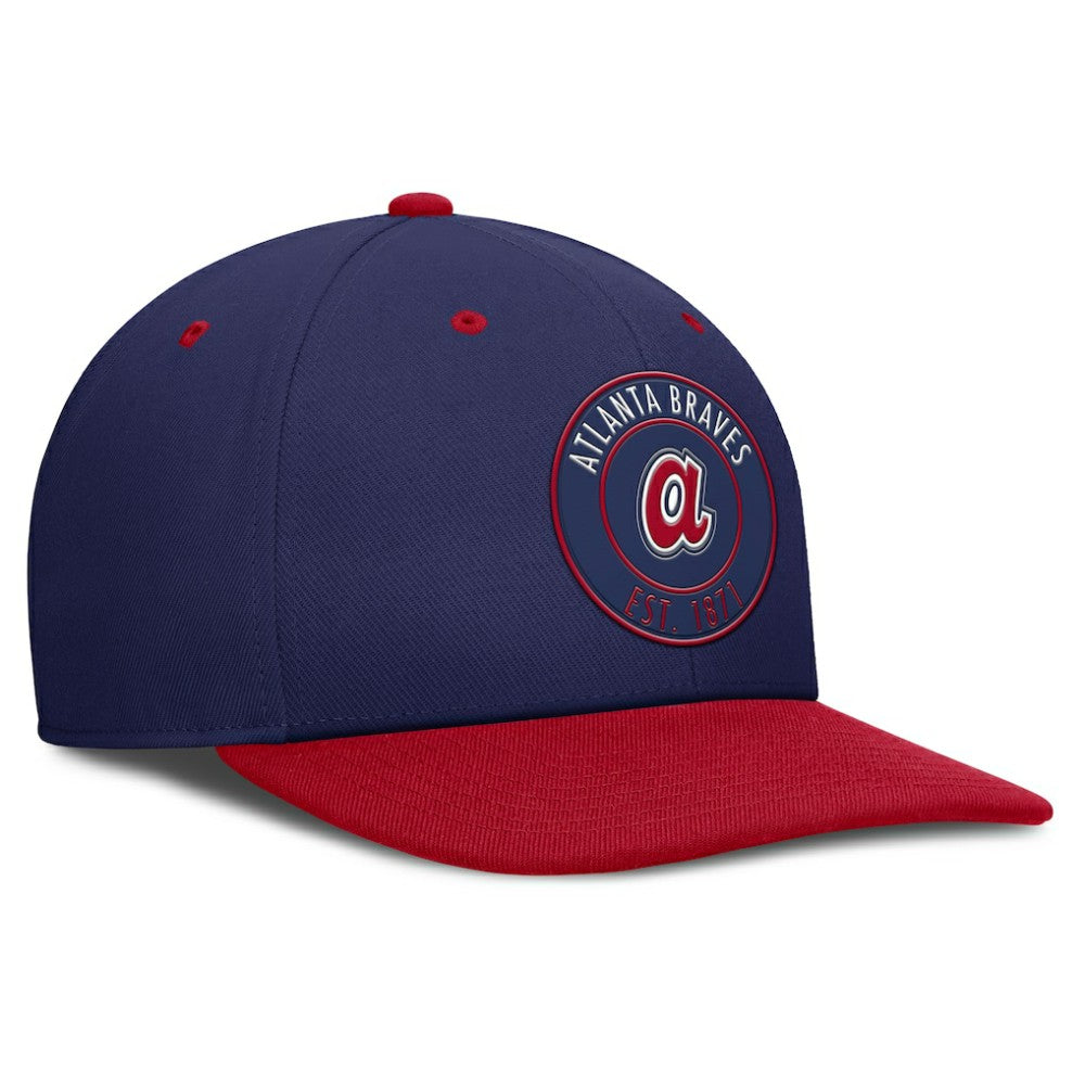 MLB Atlanta Braves Nike Cooperstown Collection Pro Dri-FIT Snapback Hat