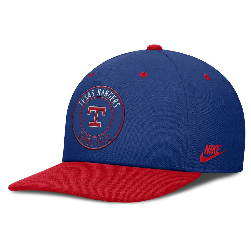 MLB Texas Rangers Nike Cooperstown Collection Pro Dri-FIT Snapback Hat