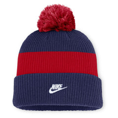 MLB Atlanta Braves Nike Cooperstown Collection Peak Standard Cuffed Knit Hat with Pom