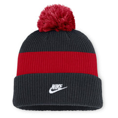 MLB Boston Red Sox Nike Cooperstown Collection Peak Standard Cuffed Knit Hat with Pom