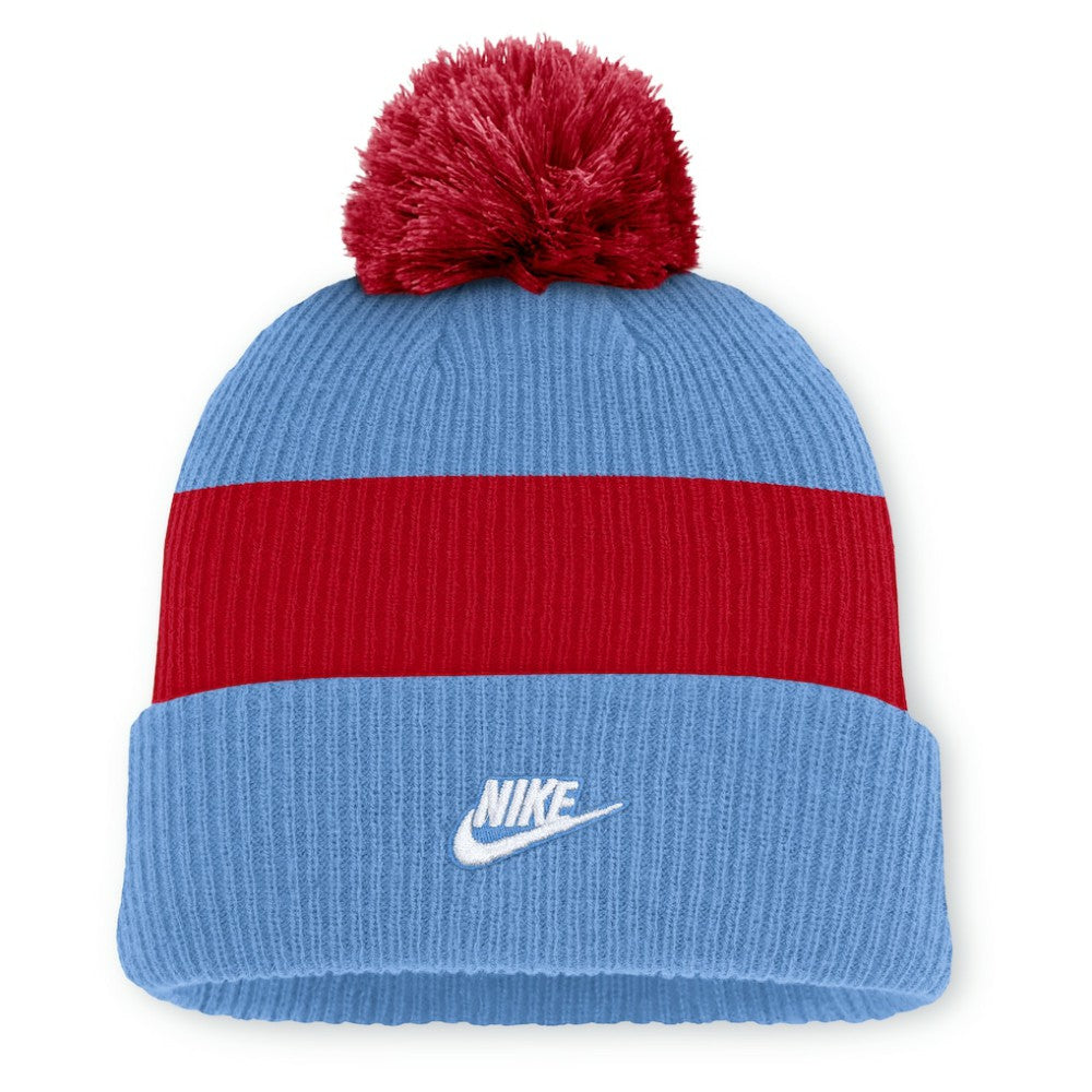 MLB St. Louis Cardinals Nike Cooperstown Collection Peak Standard Cuffed Knit Hat with Pom