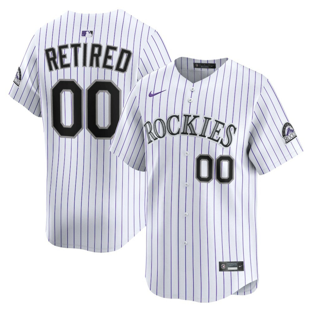 MLB Colorado Rockies Nike Home Limited Pick-A-Player Retired Roster Jersey