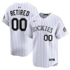 MLB Colorado Rockies Nike Home Limited Pick-A-Player Retired Roster Jersey