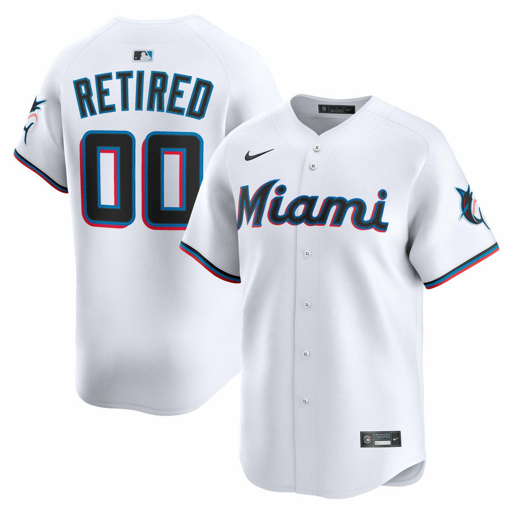 MLB Miami Marlins Nike Home Limited Pick-A-Player Retired Roster Jersey
