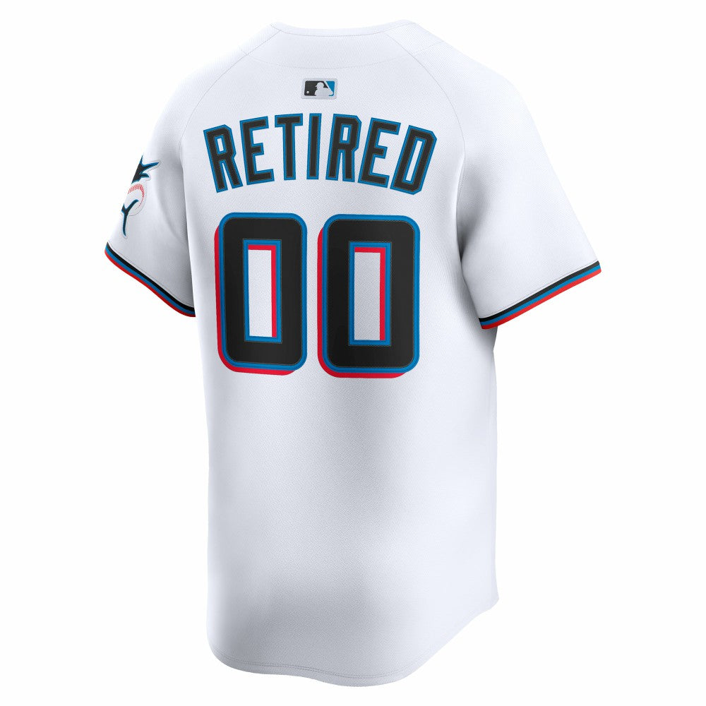 MLB Miami Marlins Nike Home Limited Pick-A-Player Retired Roster Jersey