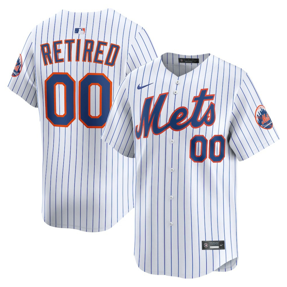 MLB New York Mets Nike Home Limited Pick-A-Player Retired Roster Jersey