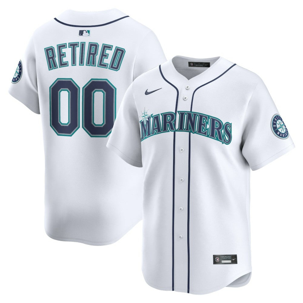 MLB Seattle Mariners Nike Home Limited Pick-A-Player Retired Roster Jersey