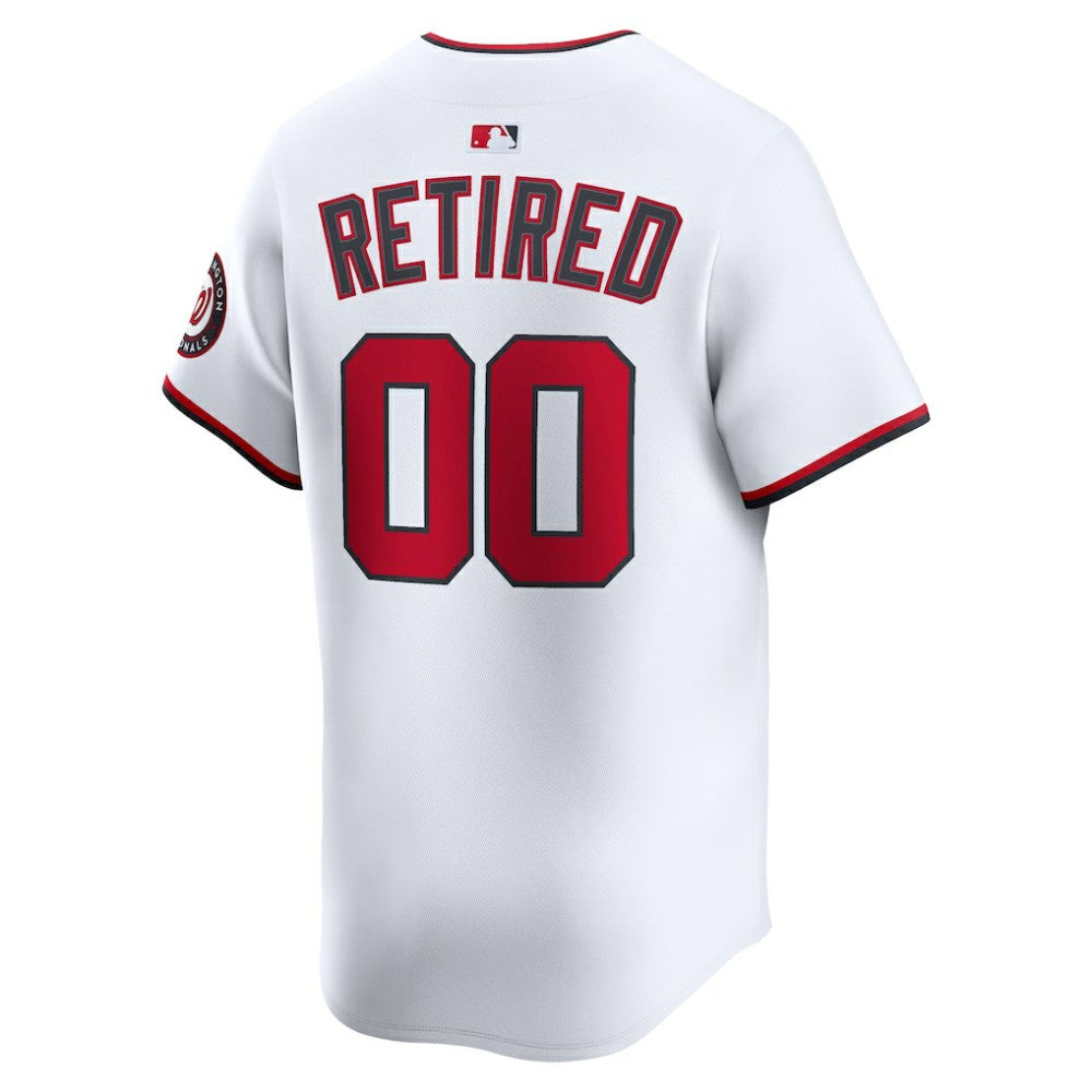 MLB Washington Nationals Nike Home Limited Pick-A-Player Retired Roster Jersey