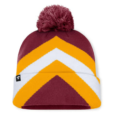 Women's Cornerback Cuffed Knit Hat with Pom - Washington Commanders