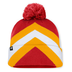 Women's Cornerback Cuffed Knit Hat with Pom - Kansas City Chiefs