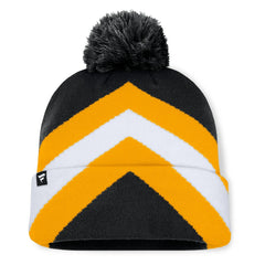 Women's Cornerback Cuffed Knit Hat with Pom - Pittsburgh Steelers