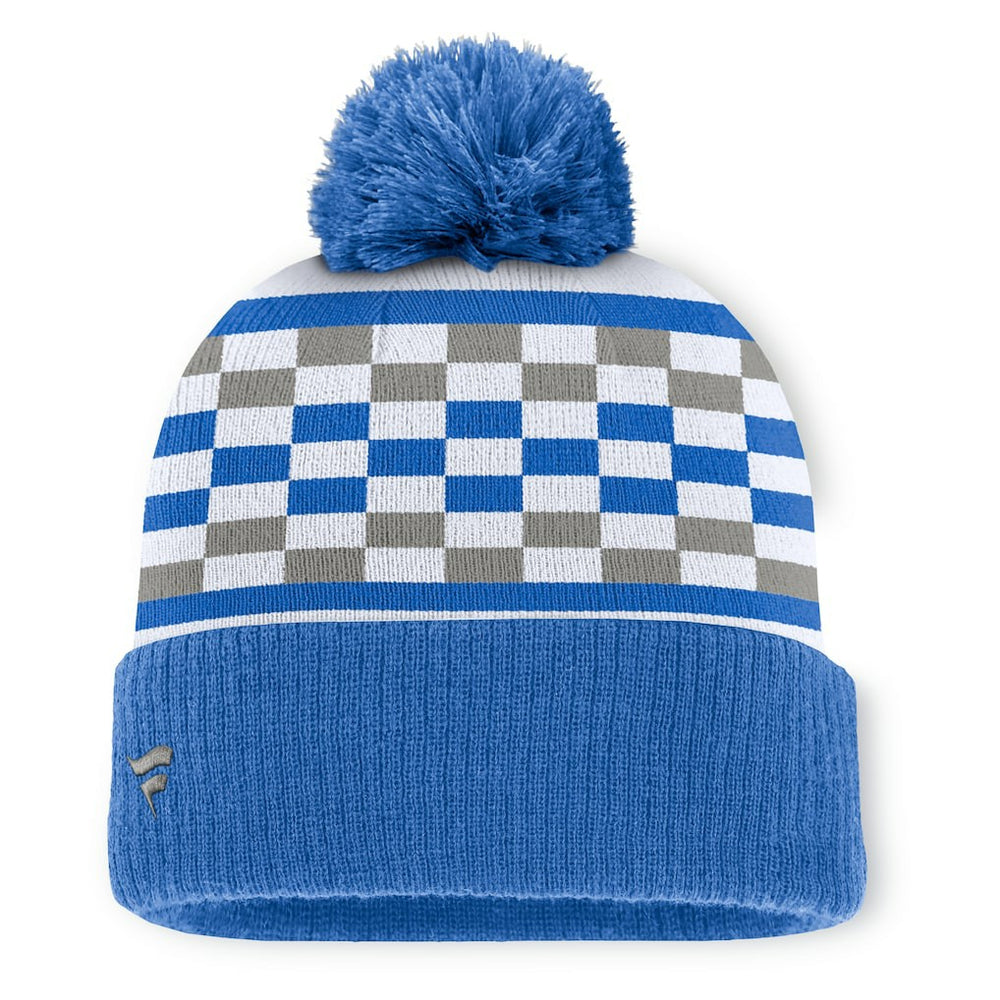 Women's End Zone Cuffed Knit Hat with Pom - Detroit Lions