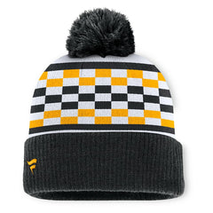 Women's End Zone Cuffed Knit Hat with Pom - Pittsburgh Steelers