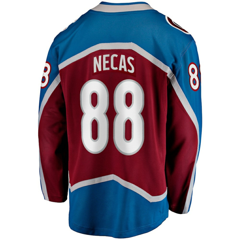 NHL Burgundy Martin Necas Colorado Avalanche Fanatics Breakaway Player Jersey