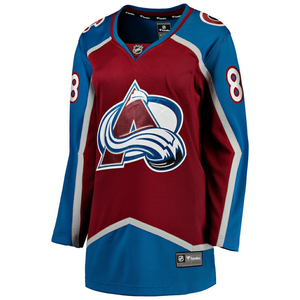 NHL Burgundy Martin Necas Colorado Avalanche Fanatics Women's Breakaway Player Jersey