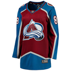 NHL Burgundy Martin Necas Colorado Avalanche Fanatics Women's Breakaway Player Jersey