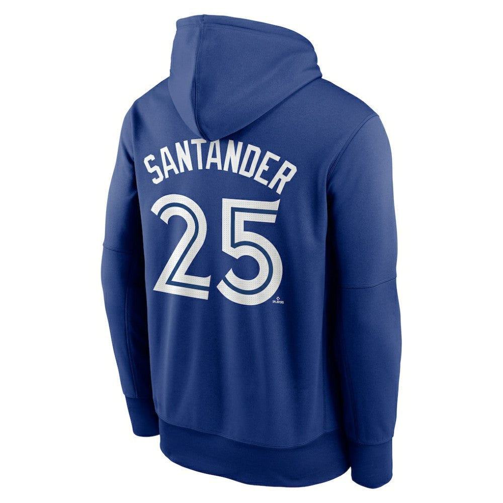 MLB Anthony Santander Toronto Blue Jays Nike Name & Number Performance Pullover Hoodie