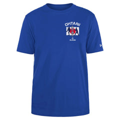 MLB Shohei Ohtani Los Angeles Dodgers New Era Japan Flag T-Shirt