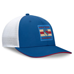 NHL Blue/White New York Rangers Fanatics Centennial Authentic Pro Structured Trucker Adjustable Hat