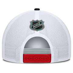 NHL Red/White Chicago Blackhawks Fanatics Centennial Foam Front Adjustable Trucker Hat