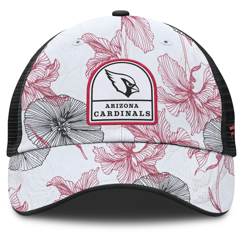 Tropical Adjustable Trucker Hat - Arizona Cardinals
