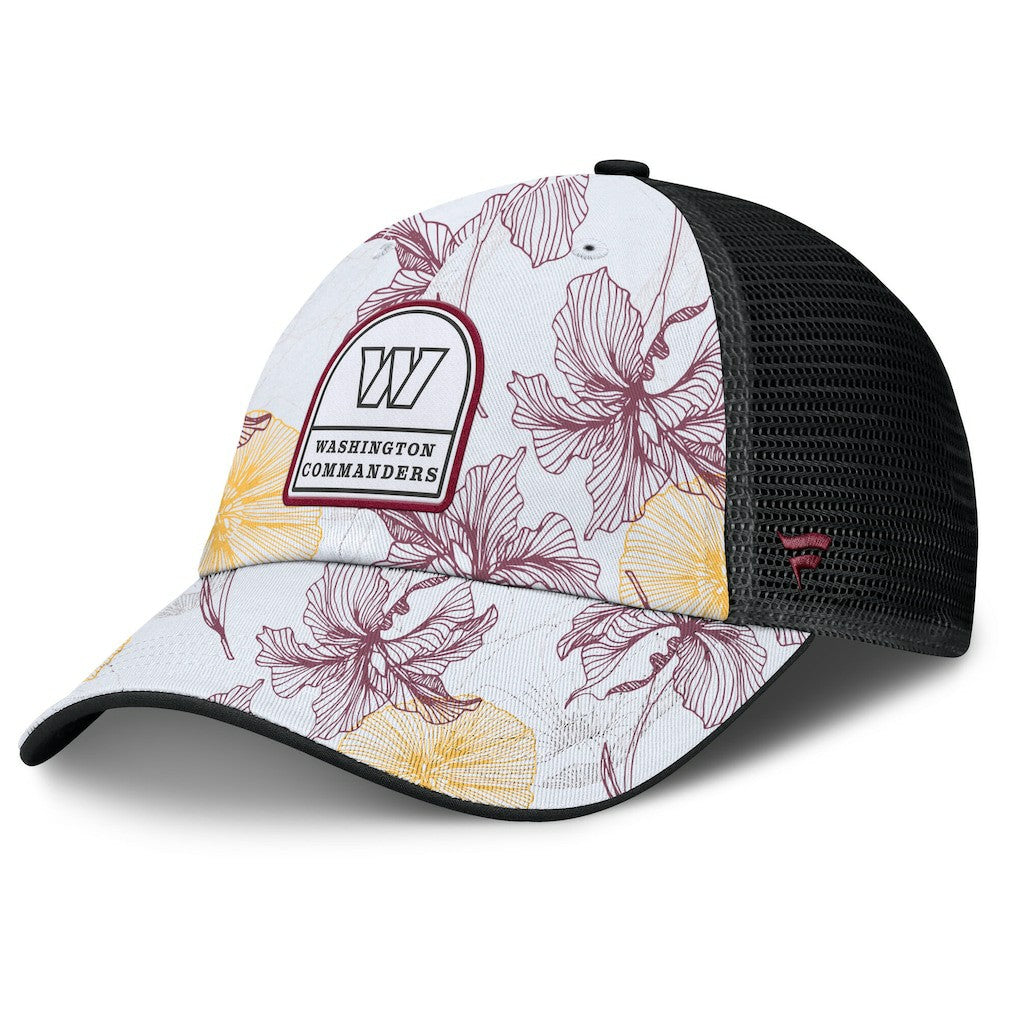 Tropical Adjustable Trucker Hat - Washington Commanders