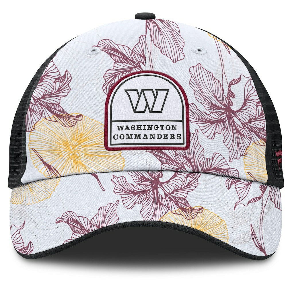 Tropical Adjustable Trucker Hat - Washington Commanders