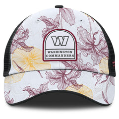 Tropical Adjustable Trucker Hat - Washington Commanders