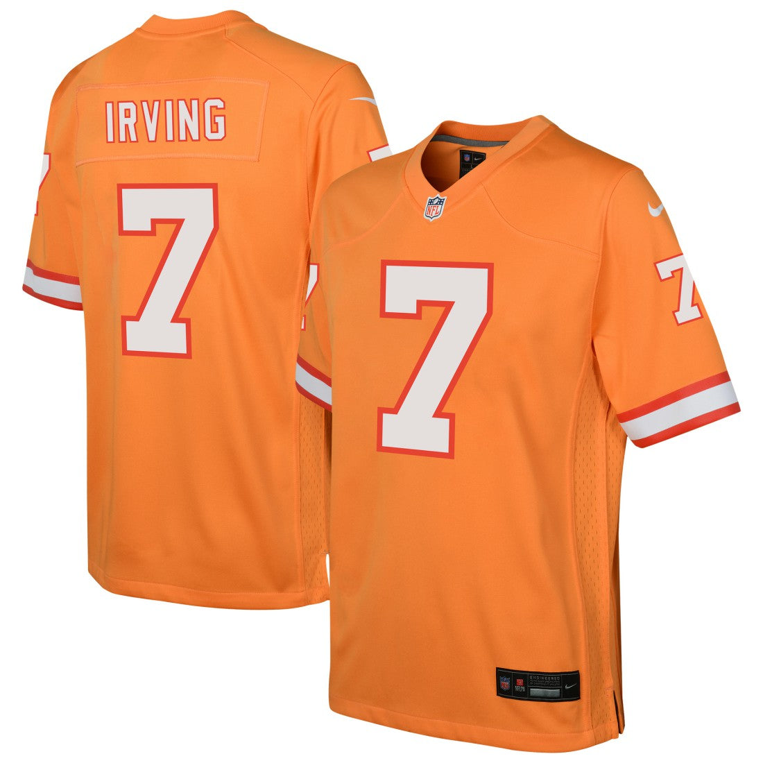Bucky Irving  Youth Alternate Game Jersey - Tampa Bay Buccaneers
