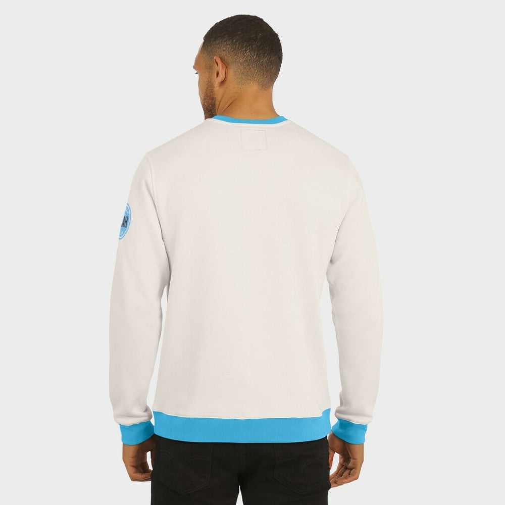 NHL Cream Utah Hockey Club Darius Rucker Collection by Fanatics Colorblock Pullover Sweatshirt
