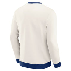 NHL Cream Toronto Maple Leafs Darius Rucker Collection by Fanatics Colorblock Pullover Sweatshirt