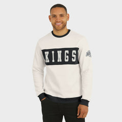 NHL Cream Los Angeles Kings Darius Rucker Collection by Fanatics Colorblock Pullover Sweatshirt