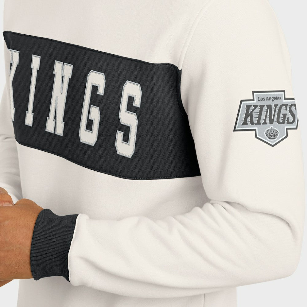 NHL Cream Los Angeles Kings Darius Rucker Collection by Fanatics Colorblock Pullover Sweatshirt