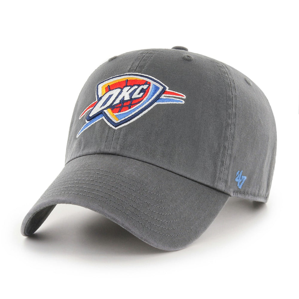 NBA Oklahoma City Thunder '47 Core Logo Clean Up Adjustable Hat