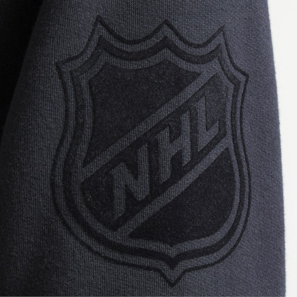 NHL Black Utah Mammoth Todd Snyder by Fanatics Relaxed Canadian Fleece Crew