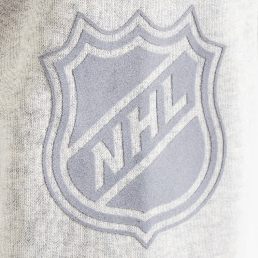 NHL Heather Gray Carolina Hurricanes Todd Snyder by Fanatics Relaxed Canadian Fleece Crew