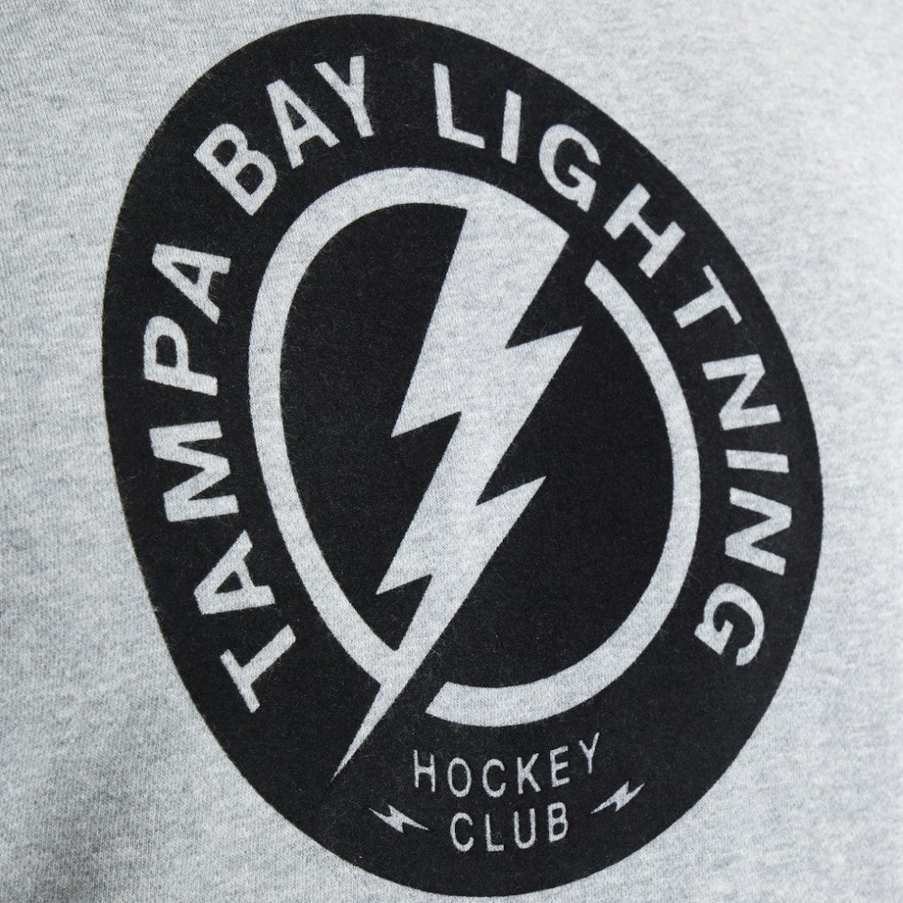 NHL Athletic Heather Gray Tampa Bay Lightning Todd Snyder by Fanatics Relaxed Canadian Fleece Hoodie
