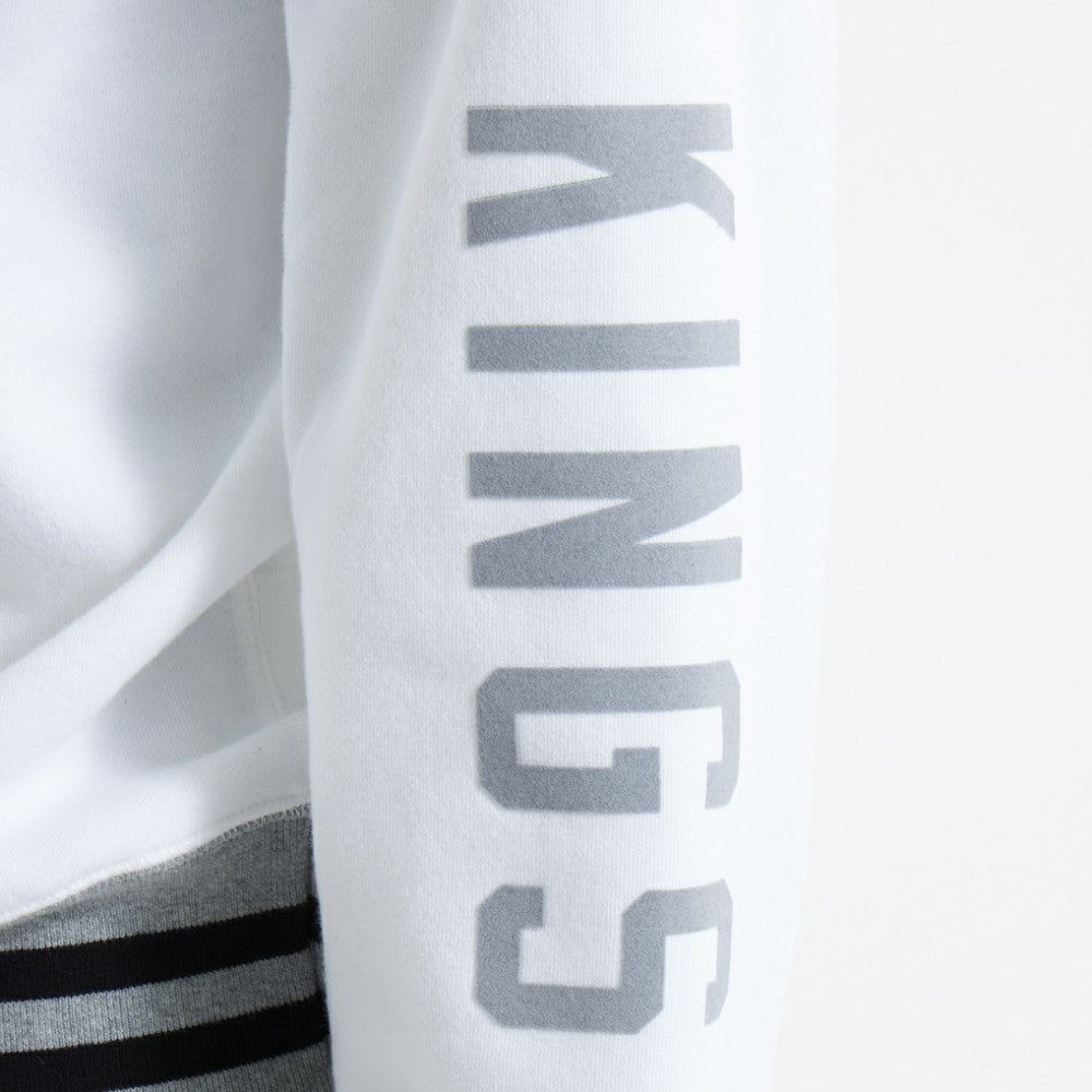 NHL White Los Angeles Kings Todd Snyder by Fanatics Relaxed Canadian Fleece Hoodie