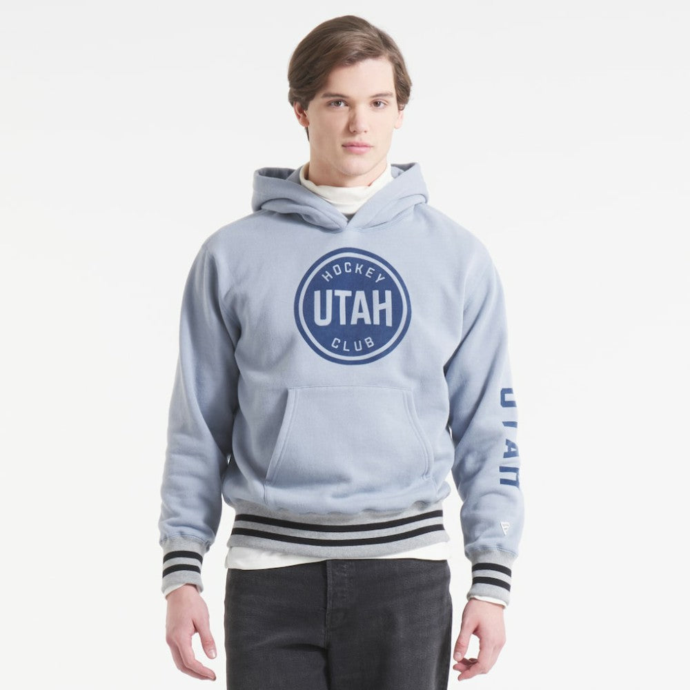 NHL Gray Utah Mammoth Todd Snyder by Fanatics Relaxed Canadian Fleece Hoodie