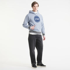 NHL Gray Utah Mammoth Todd Snyder by Fanatics Relaxed Canadian Fleece Hoodie