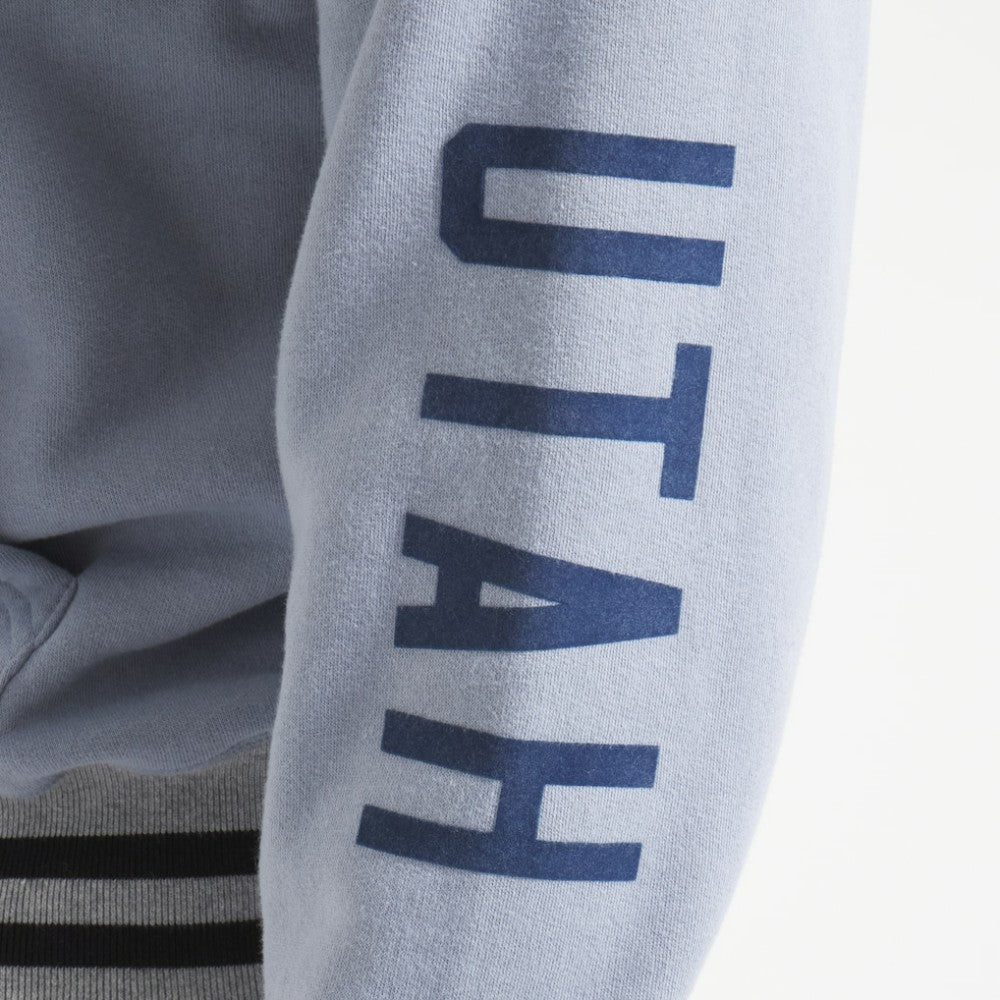 NHL Gray Utah Mammoth Todd Snyder by Fanatics Relaxed Canadian Fleece Hoodie