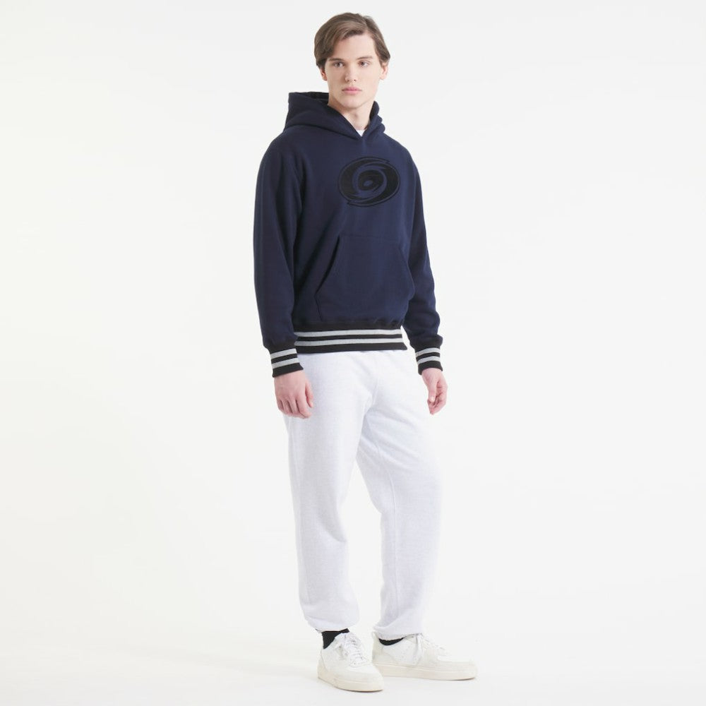 NHL Navy Carolina Hurricanes Todd Snyder by Fanatics Relaxed Canadian Fleece Hoodie
