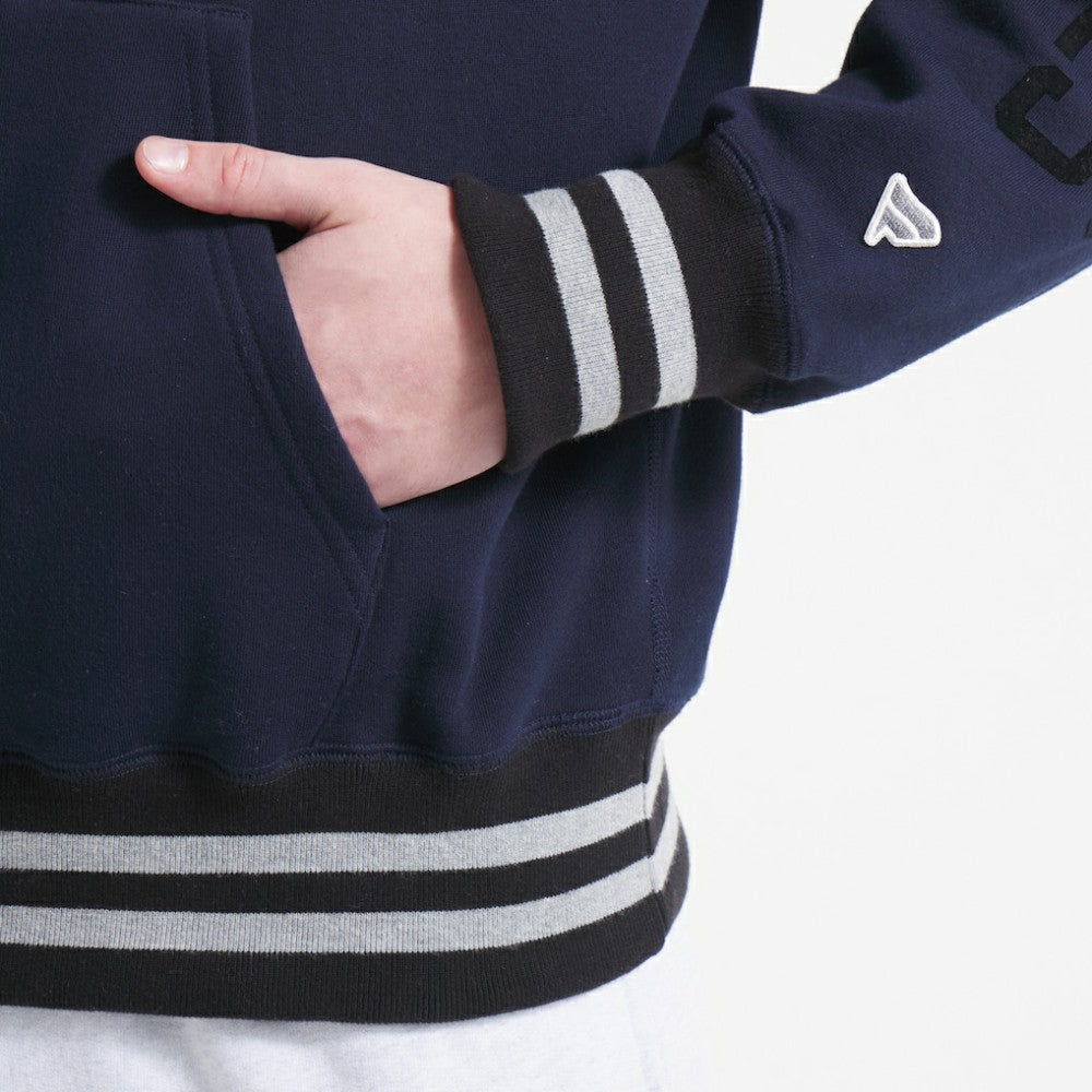 NHL Navy Carolina Hurricanes Todd Snyder by Fanatics Relaxed Canadian Fleece Hoodie