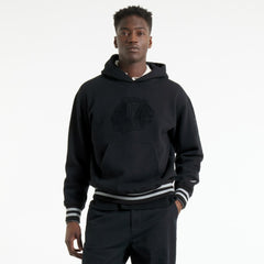 NHL Black Chicago Blackhawks Todd Snyder by Fanatics Relaxed Canadian Fleece Hoodie
