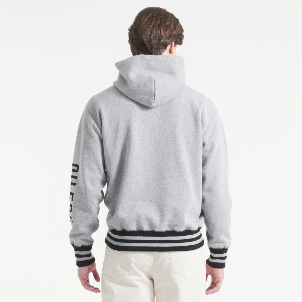 NHL Athletic Heather Gray Edmonton Oilers Todd Snyder by Fanatics Relaxed Canadian Fleece Hoodie