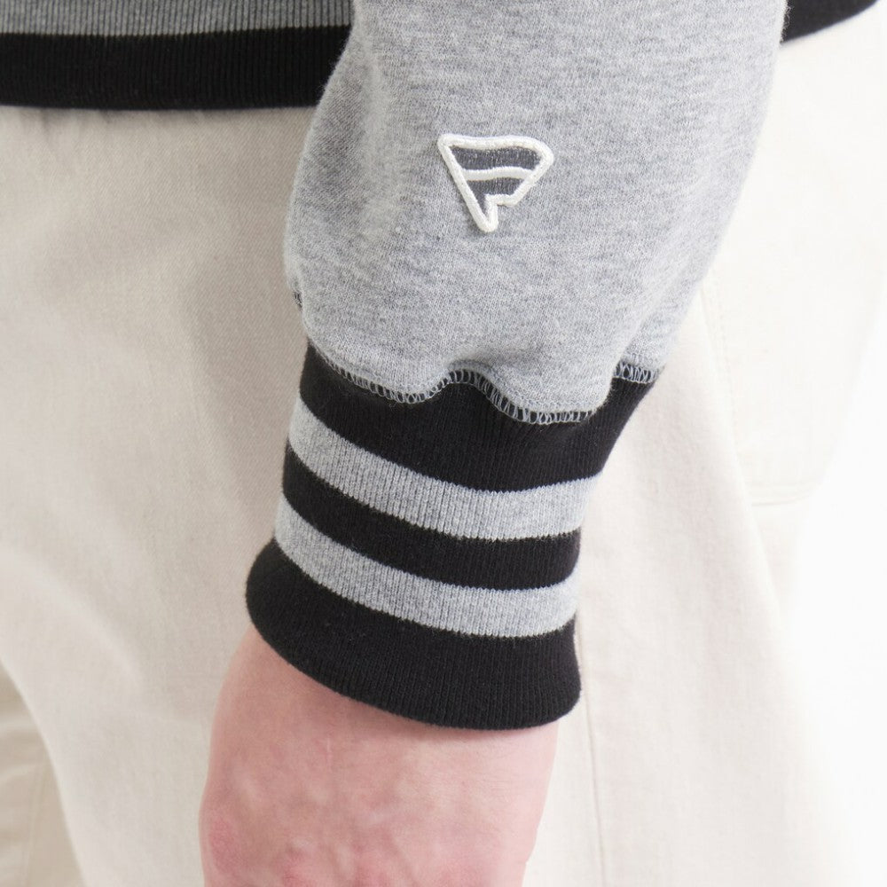 NHL Athletic Heather Gray Edmonton Oilers Todd Snyder by Fanatics Relaxed Canadian Fleece Hoodie